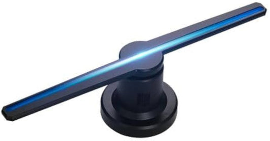 3D Hologram Fan,244 RGB LED Air imaging 3D fan Holographic Video projector